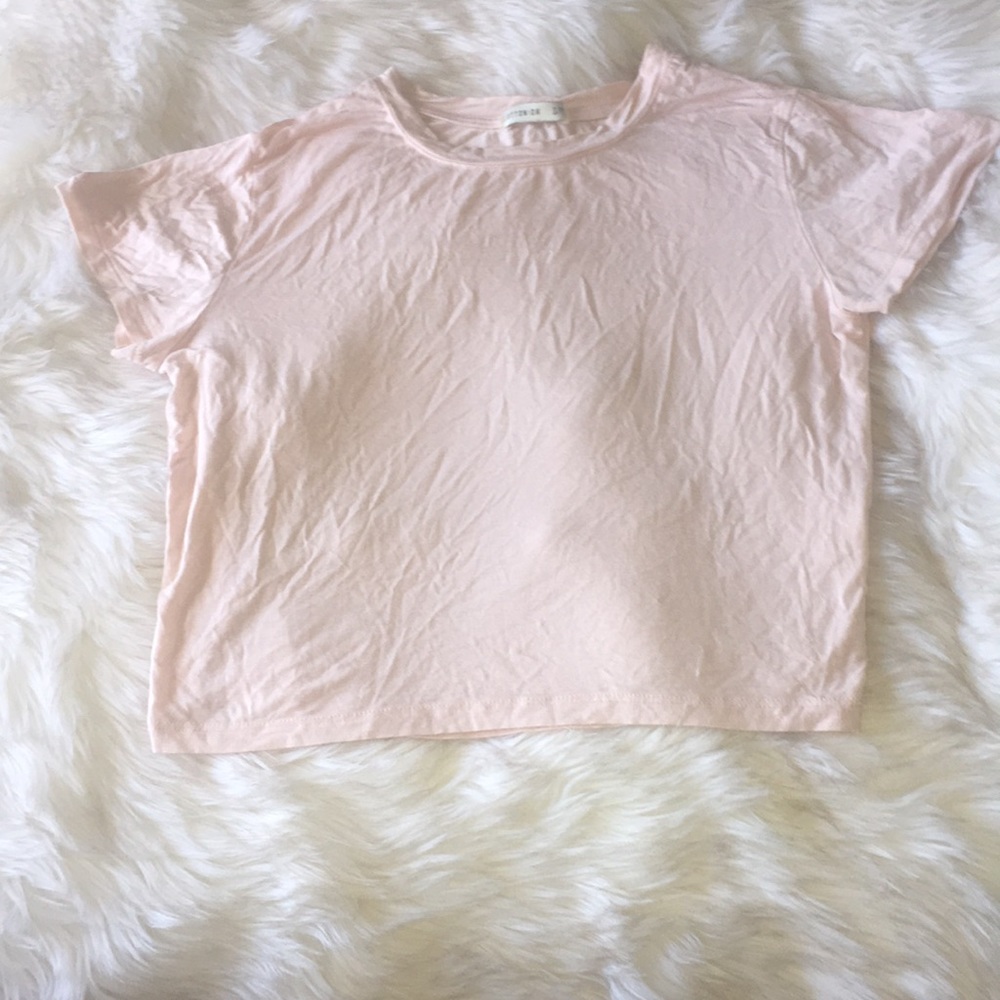 Cotton on pink T-shirt